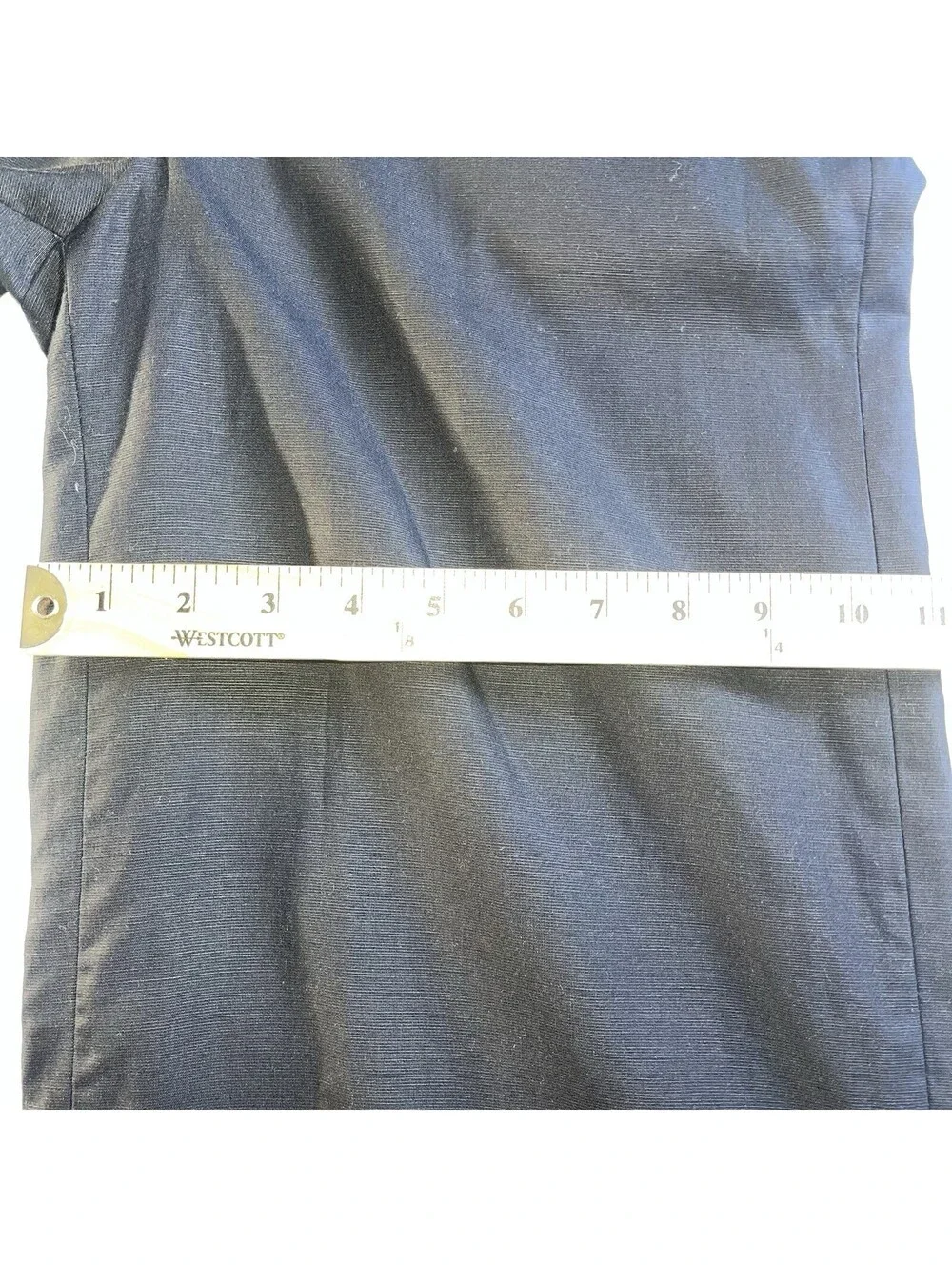 ZARA High Waist Wide Leg Sailor Pants Women’s XS Navy Gold Button Nautical